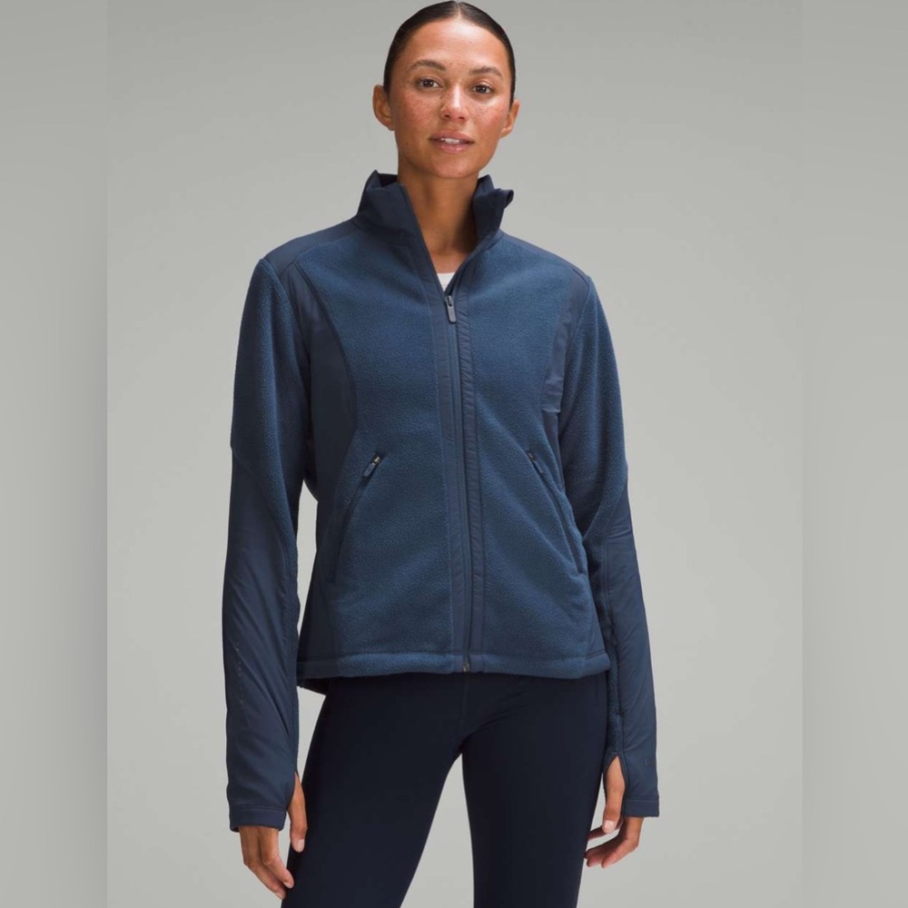 Lululemon fleece run jacket